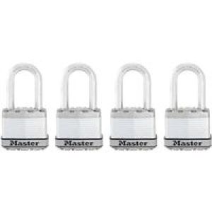 MASTERLOCK 1-3/4IN PADLOCK 4PK