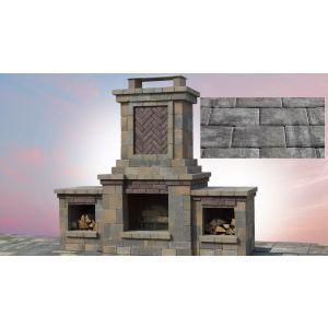 Fireplace F/A Berkshire LSTONE Qry.BLD