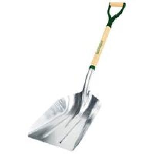 12IN D-HANDLE ALUMINUM SCOOP SHOVEL