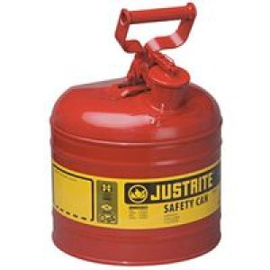 2 GAL RED TYPE 1 SAFETY CAN-METAL