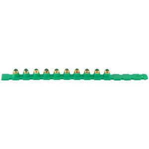 .27 Caliber 10-Load Safety Strips, Green