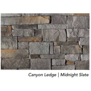 Canyon Ledge Flat Midnight Slate (P)