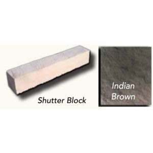 Canyon Shutter Block Indian Brown