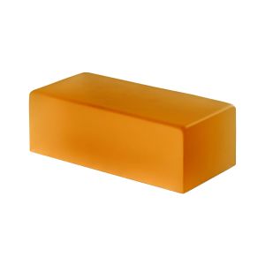 Golden Amber Half - Frosted