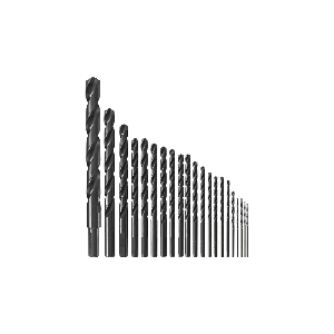 21PC Impact Black Oxide Drill Bit Set
