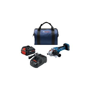 18V 5 in Angle Grinder Kit Paddle Switch