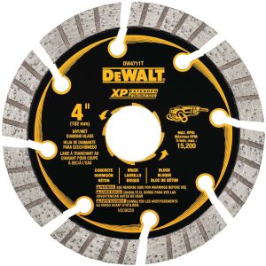 4" XP Turbo Segmented Diamond Blade