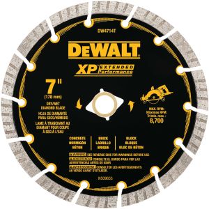 7" XP Turbo Segmented Diamond Blade