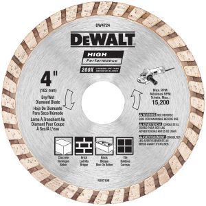 4" Diamond Masonry Blade