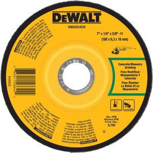 7" x 1/4" x 5/8" Masonry Grinding Wheel
