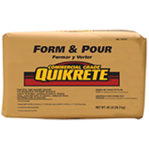 Quikrete Form & Pour Concrete Mix 80lb