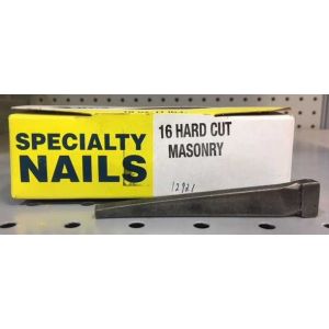 1# 16D (3-1/2) HARD CUT MAS.NAILS
