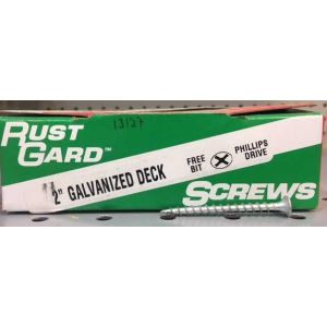 1LB (2) GALV SCREWS