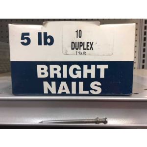 5# 10D(3) DUPLEX NAILS