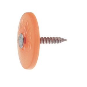 1# (1-1/2) PLASTIC CAP ROOF NAILS