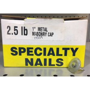 2.5# (1) MASONRY CAPS NAILS