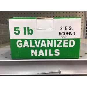 5# (2) EG ROOF NAILS