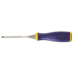 1/4IN BEVEL EDGE CHISEL WITH STRIKE CAP