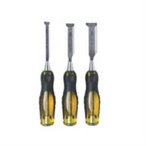 3PC THRU TANG WOOD CHISEL SET