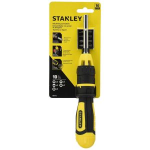 10PC MULTIBIT RATCHETING SCREWDRIVER