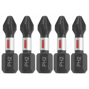 Impact Bit PH2 1" 5pk