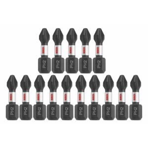 Impact Bit PH2 1" 15pk