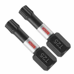Impact Bit T25 1" 2pk