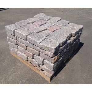 Pink Jumbo Belgian Block/Cobble Stone