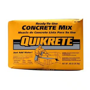 QUIKRETE 4000 CONCRETE MIX 80LB