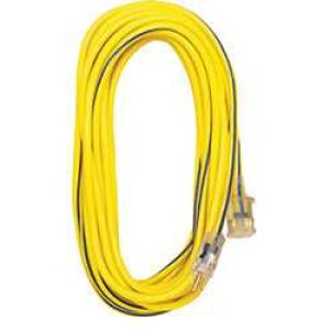 12G X 50FT PowerBlock Ext Cord 3 outlet