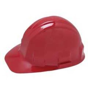 RED HARD HAT-RATCHET 6PT