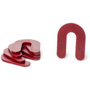 1/8IN PLASTIC SHIM-U SHAPE Bagged