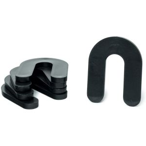 1/4IN PLASTIC SHIM-U SHAPE Bagged