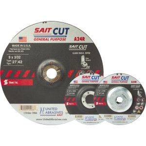 A24R Cutting Wheel 9in x 3/32 x 7/8 T27