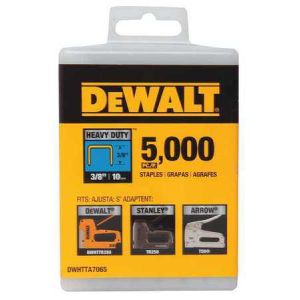 DEWALT HEAVY-DUTY NARROW CROWN STAPLES 5