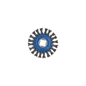 4-1/2" Wire Wheel Knotted Carbon