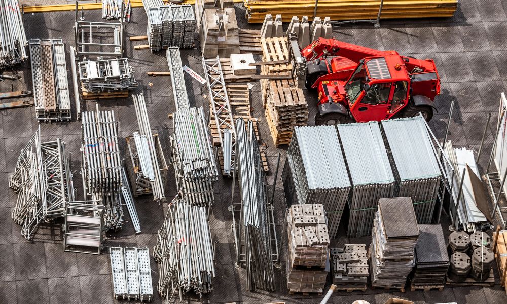 4 Tips for Construction Supplies Storage